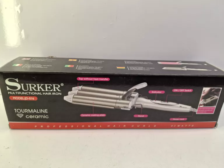 FALOWNICA DO WŁOSÓW PROFESJONALNA LOKÓWKA SURKER JD-016