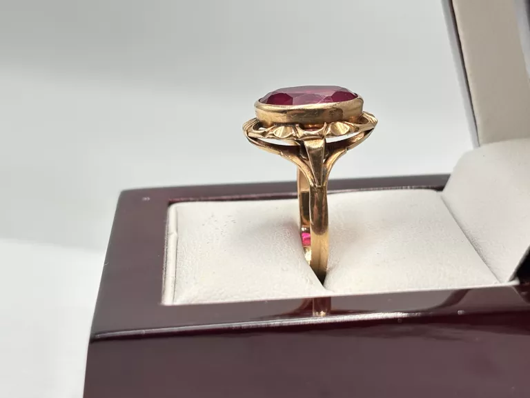 ZŁOTY PIERŚCIONEK 585 14K 5,12G R21