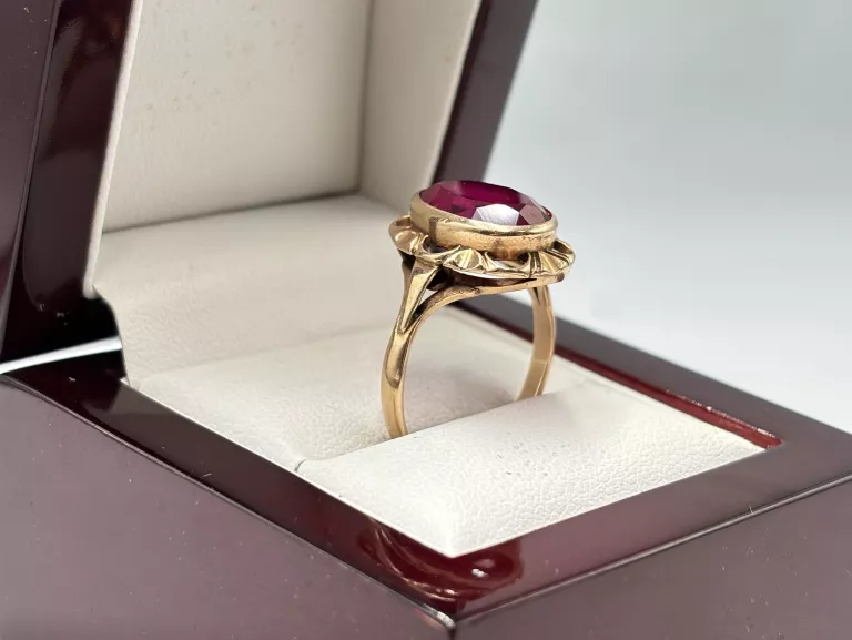 ZŁOTY PIERŚCIONEK 585 14K 5,12G R21