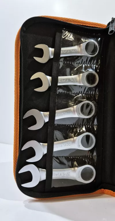 BETA ZESTAW KLUCZY OCZKOWYCH Z GRZECHOTKĄ 12 EL