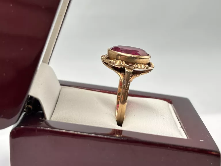 ZŁOTY PIERŚCIONEK 585 14K 5,12G R21