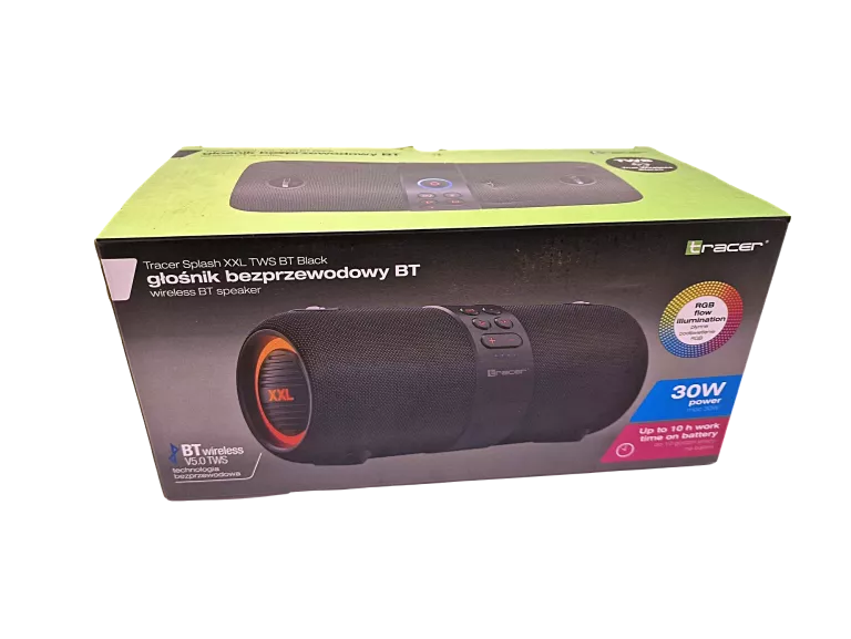 GŁOŚNIK BEZPRZEWODOWY PRZENOŚNY TRACER SPLASH XXL TWS