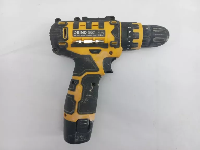 WIERTARKO-WKRĘTARKA 18 V RINO DRI18LI-117IMP WALIZKA ZESTAW