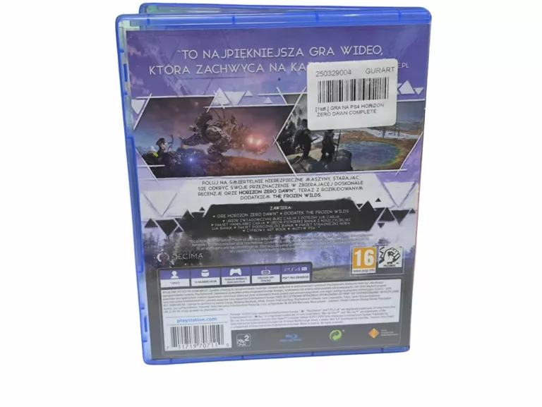 GRA NA PS4 HORIZON ZERO DAWN COMPLETE EDITION PS4