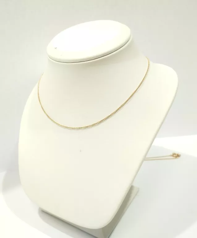 WYRÓB JUBILERSKI UŻYWANY ZŁOTY ŁANCUSZEK 583 2,75G