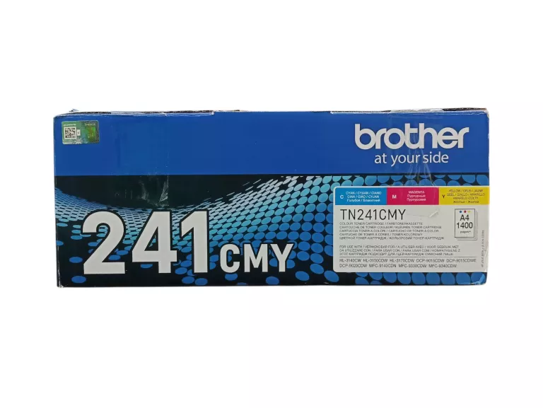 KASETA Z TONEREM BROTHER TN241CMY W PUDEŁKU