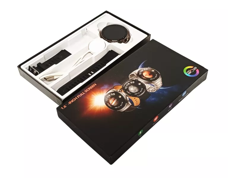 SMARTWATCH MĘSKI  CZARNY