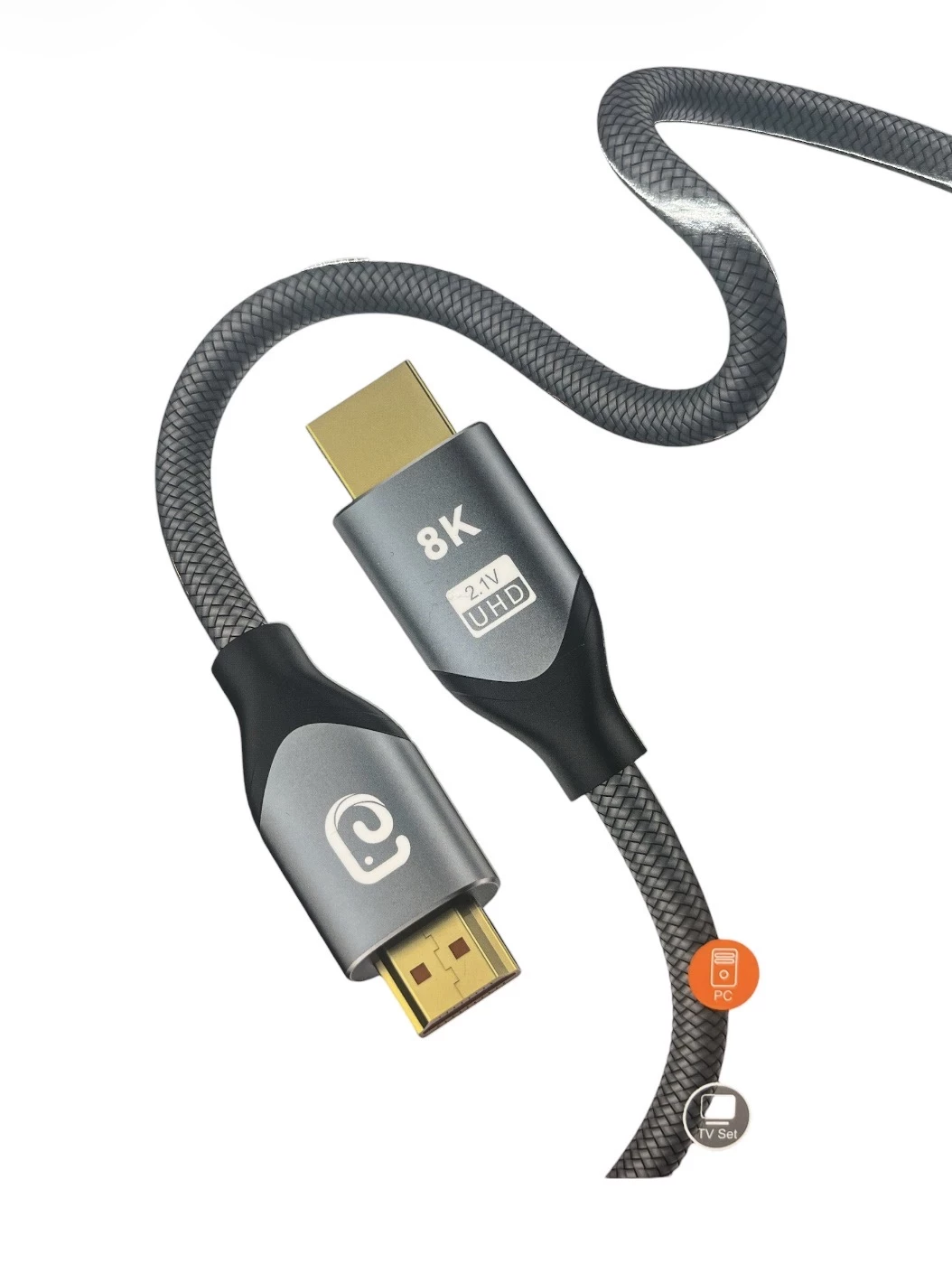 KABEL HDMI 2M 8K HDTV CABLE 2,1V UHD | DVI i HDMI | Loombard.pl