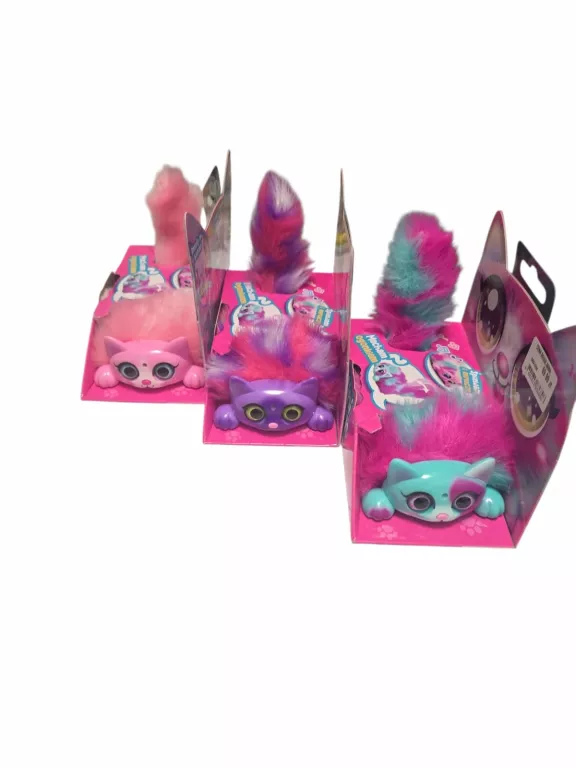 836896 MINI PURR MASKOTKA MRUCZĄCY KOTEK SILVERLIT NIEBIESKI