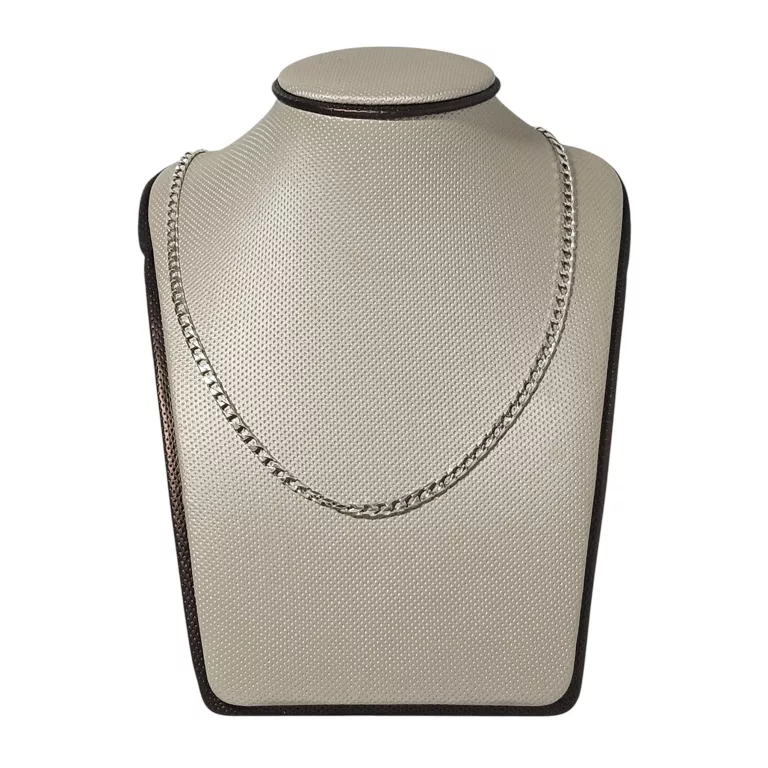 PIĘKNY SREBRNY ŁAŃCUSZEK PANCERKA 10,64G 925