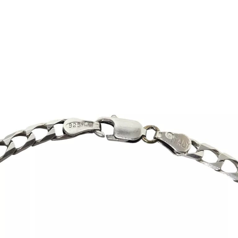 PIĘKNY SREBRNY ŁAŃCUSZEK PANCERKA 10,64G 925