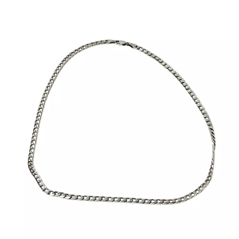 PIĘKNY SREBRNY ŁAŃCUSZEK PANCERKA 10,64G 925