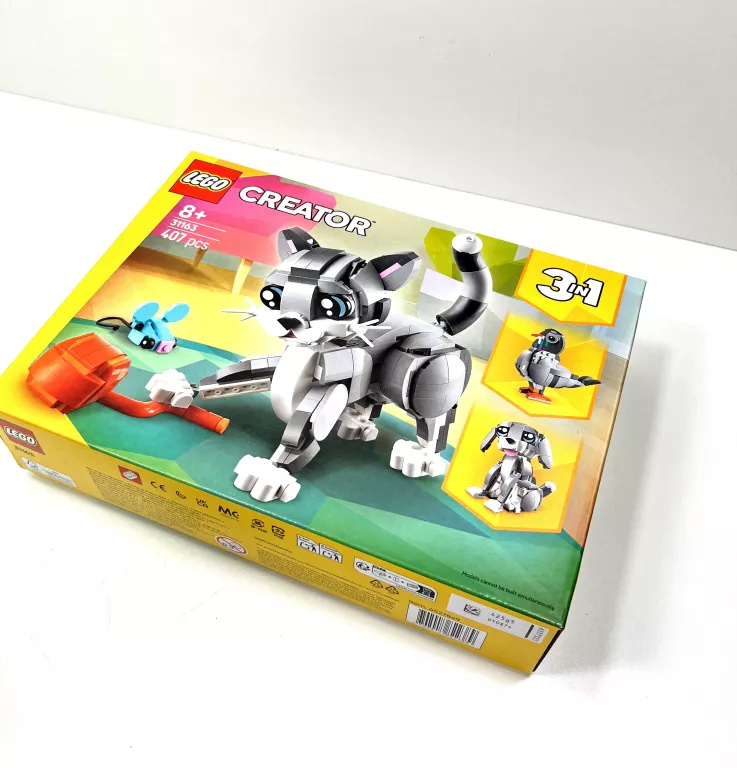 LEGO CREATOR 3 W 1 31163 PSOTNY KOT