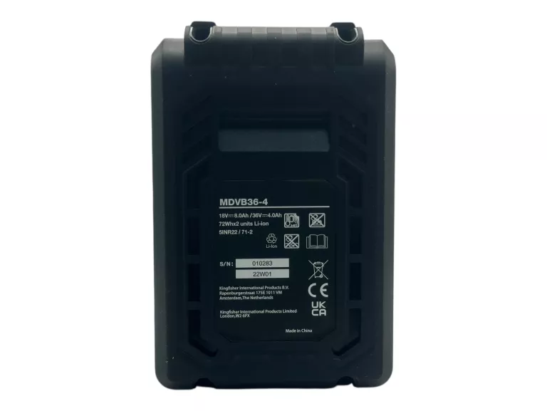 AKUMULATOR MACALLISTER 18V/8AH 36V/4AH