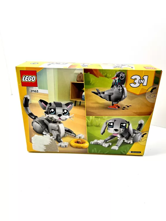 LEGO CREATOR 3 W 1 31163 PSOTNY KOT