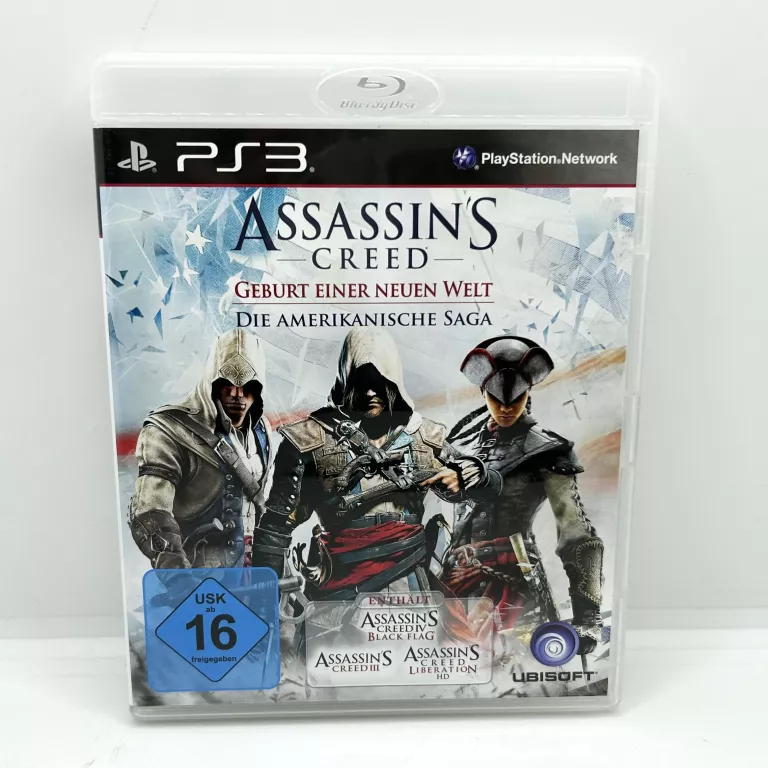 GRA PS3 ASSASSINS CREED THE AMERICAN SAGA