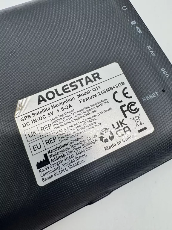 NAWIGACJA SAMOCHODOWA AOLESTAR Q11 7"