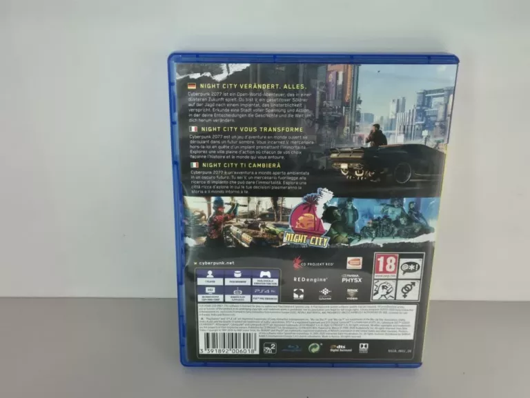 GRA DO PS4 CYBERPUNK 2077