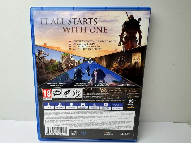 GRA PS4 ASSASSIN'S CREED ORIGINS