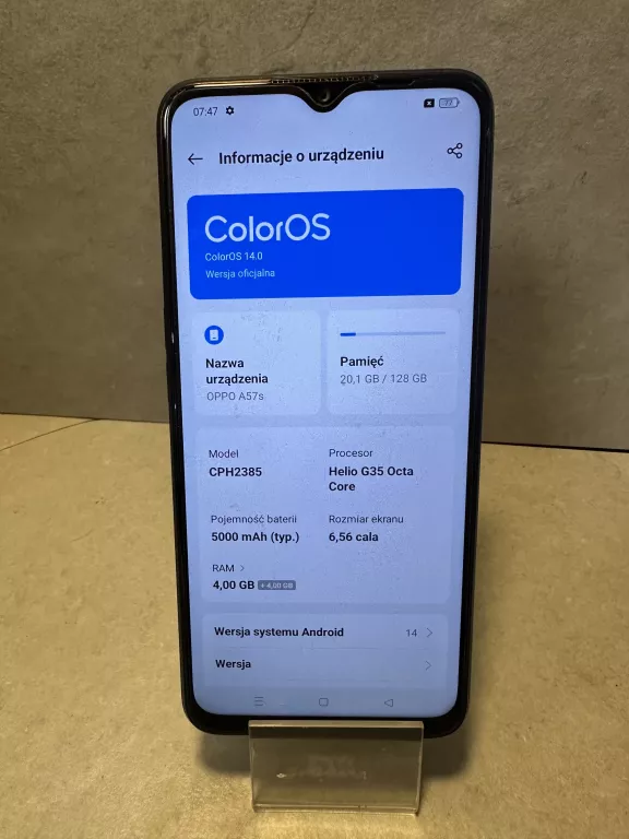 TELEFON OPPO A57S 128GB