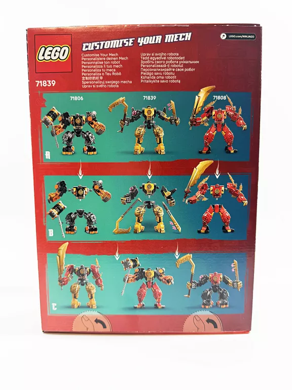 LEGO NINJAGO MECH BOJOWY SPINJITZU ARINA 71839