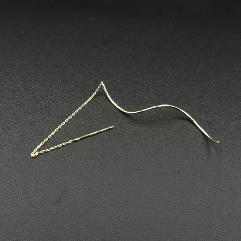 PIĘKNA NOWA PARA ZŁOTYCH KOLCZYKÓW 585/14K/1,53 G POLSKI WYRÓB