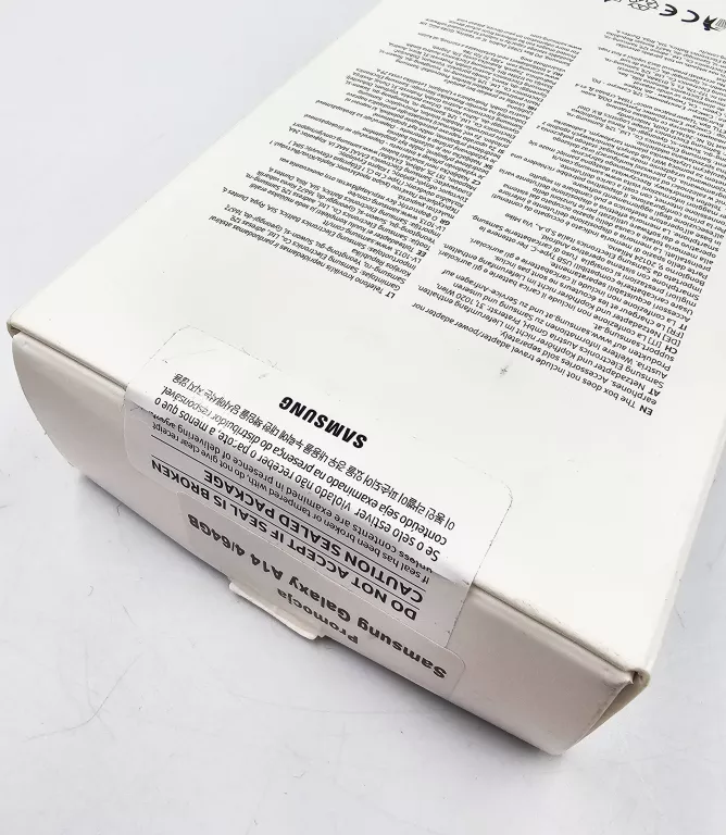 TELEFON SAMSUNG GALAXY A14 / SM-A145R / SREBRNY / KOMPLET