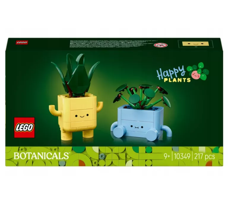 LEGO ICONS 10349 WESOŁE ROŚLINKI - ORYGINALNE KLOCKI NA PREZENT