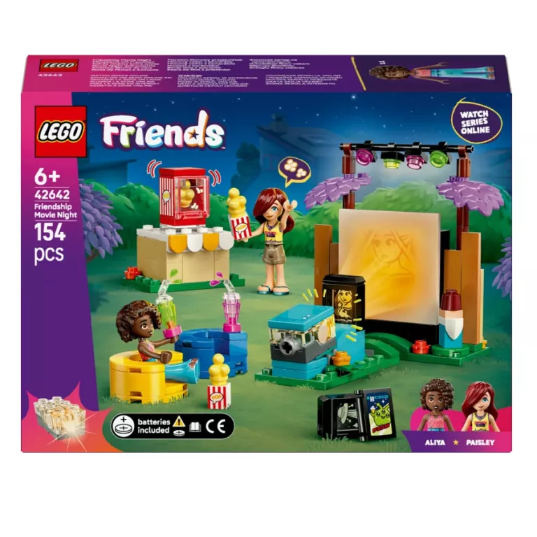 LEGO FRIENDS 42642 WIECZÓR FILMOWY Z PRZYJACIÓŁMI