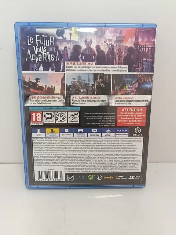 GRA PS4 WATCH DOGS LEGION