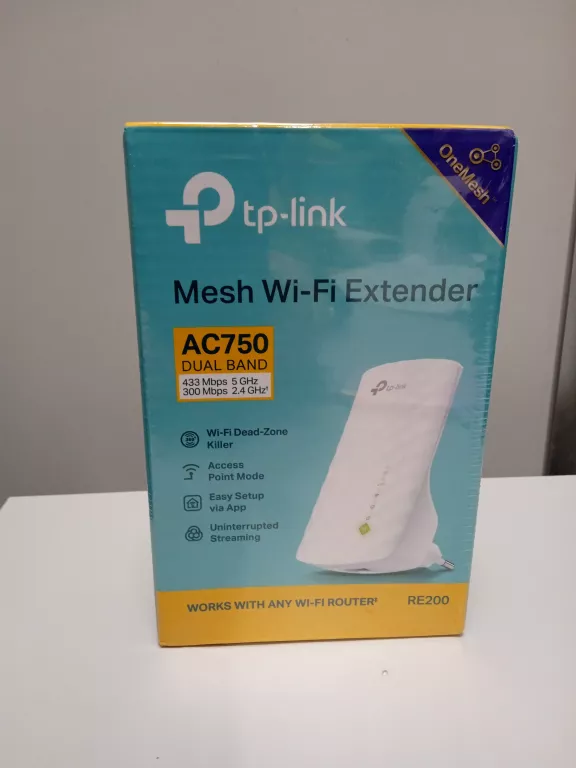 WZMACNIACZ SIECI TP-LINK RE200