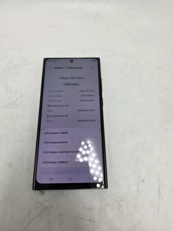TELEFON SAMSUNG S23 ULTRA 256/8 GB SOLO