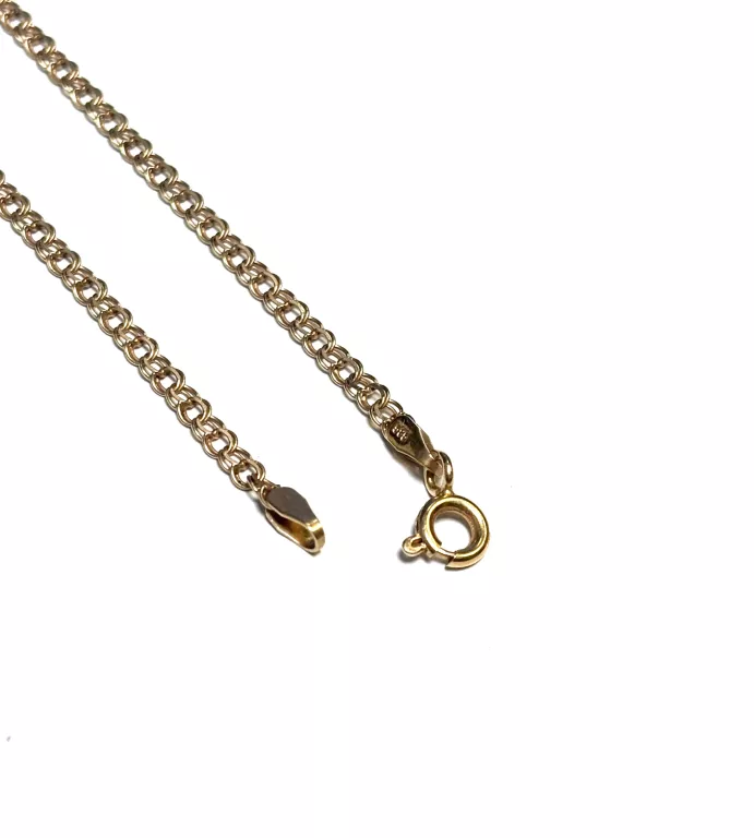 ZŁOTY ŁAŃCUSZEK 585 - 4,33G - 47CM