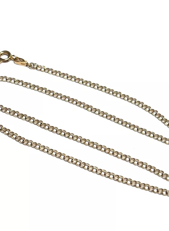 ZŁOTY ŁAŃCUSZEK 585 - 4,33G - 47CM