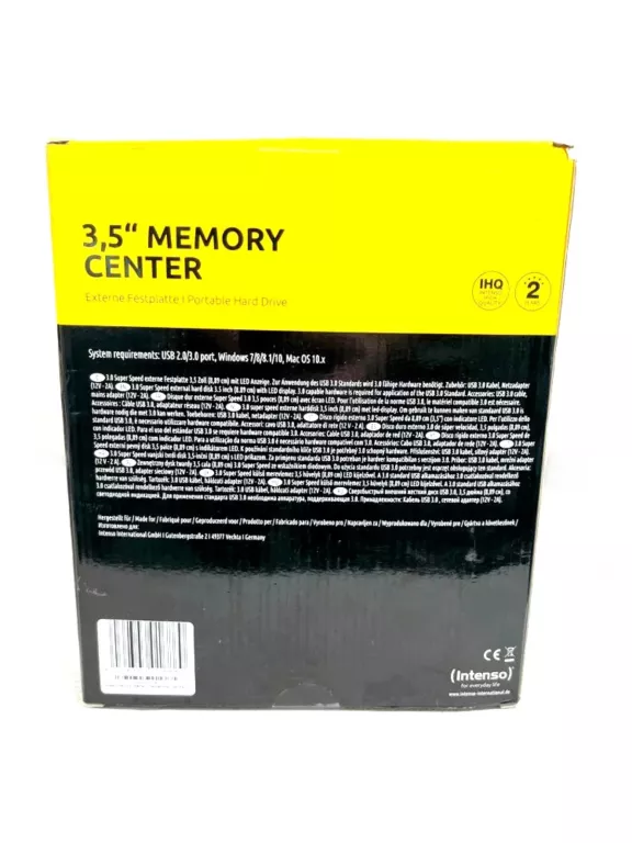 DYSK INTENSO HDD 4TB USB 3.0