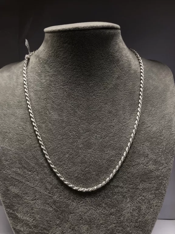 SREBRO - WYRÓB JUBILERSKI UŻYWANY SREBRNY ŁAŃCUSZEK 925 11,41G