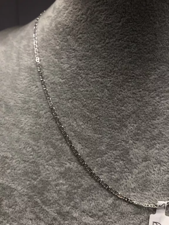 SREBRO - WYRÓB JUBILERSKI UŻYWANY SREBRNY ŁAŃCUSZEK 925 2,46G