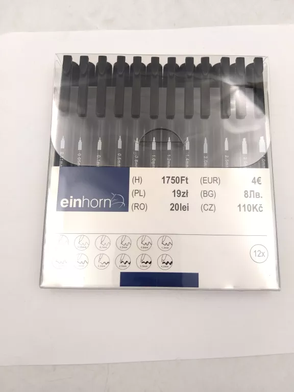 CIENKOPISY PISAKI DO KALIGRAFII EINHORN 12