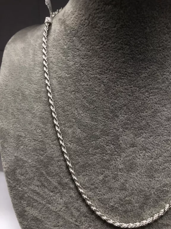 SREBRO - WYRÓB JUBILERSKI UŻYWANY SREBRNY ŁAŃCUSZEK 925 11,41G