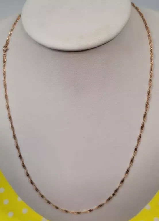 ZŁOTY ŁAŃCUSZEK 585 50CM