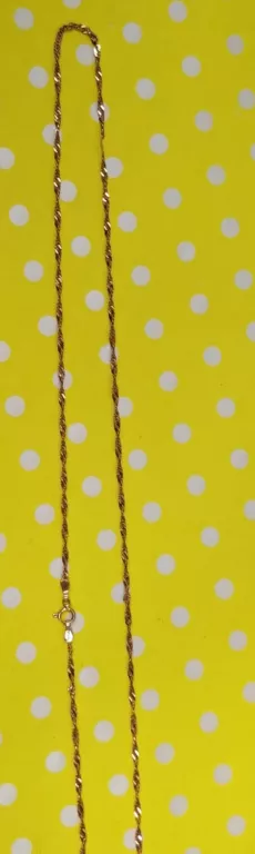 ZŁOTY ŁAŃCUSZEK 585 50CM