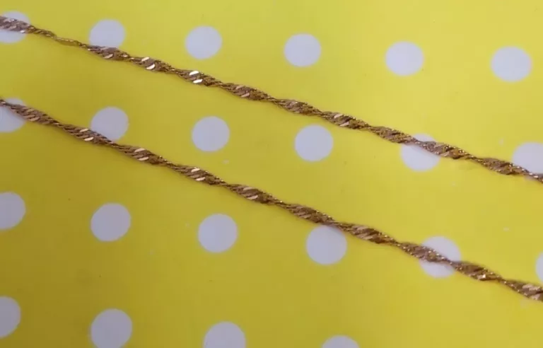 ZŁOTY ŁAŃCUSZEK 585 50CM