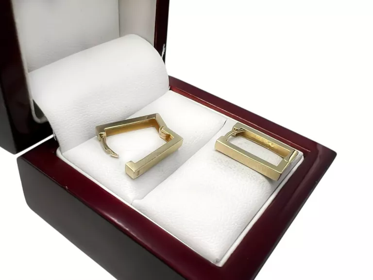 ELEGANCKIE KOLCZYKI ZŁOTE 585 14K 1,72G