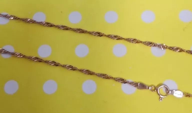 ZŁOTY ŁAŃCUSZEK 585 50CM