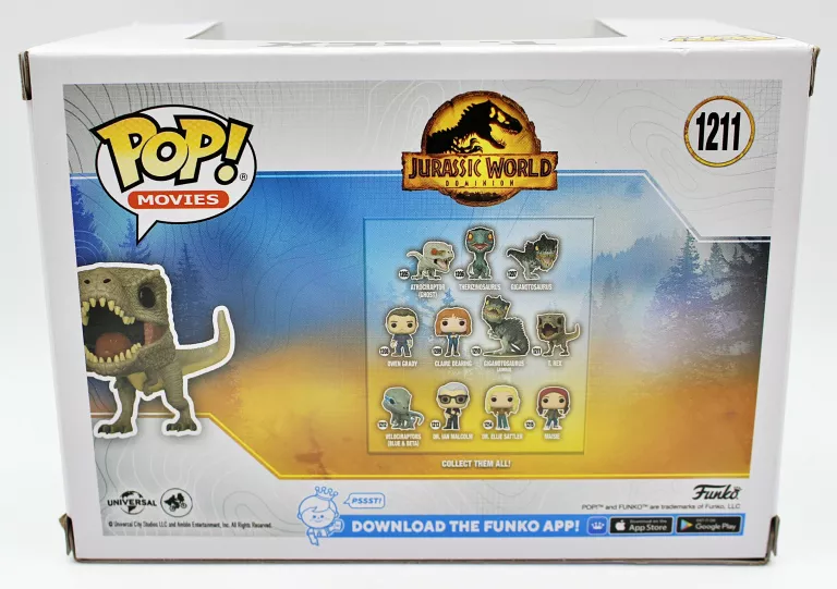 FIGURKA POP MOVIES JURASSIC WORLD DOMINION T.REX 1211