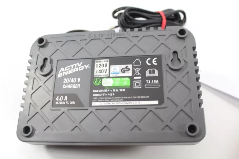 ŁADOWARKA ACTIV ENERGY 20/40 V 4A + AKUMULATOR 2AH ACTIV ENERGY