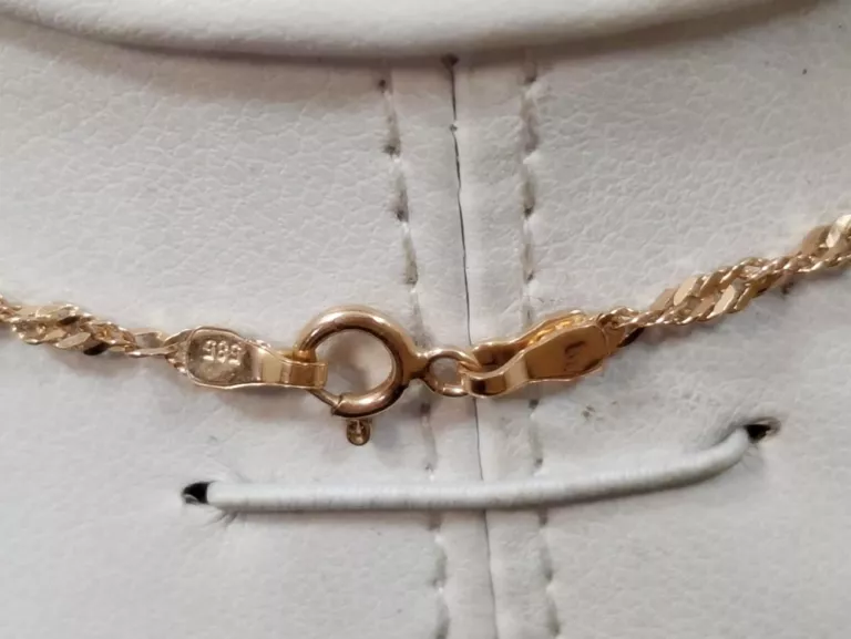 ZŁOTY ŁAŃCUSZEK 585 50CM