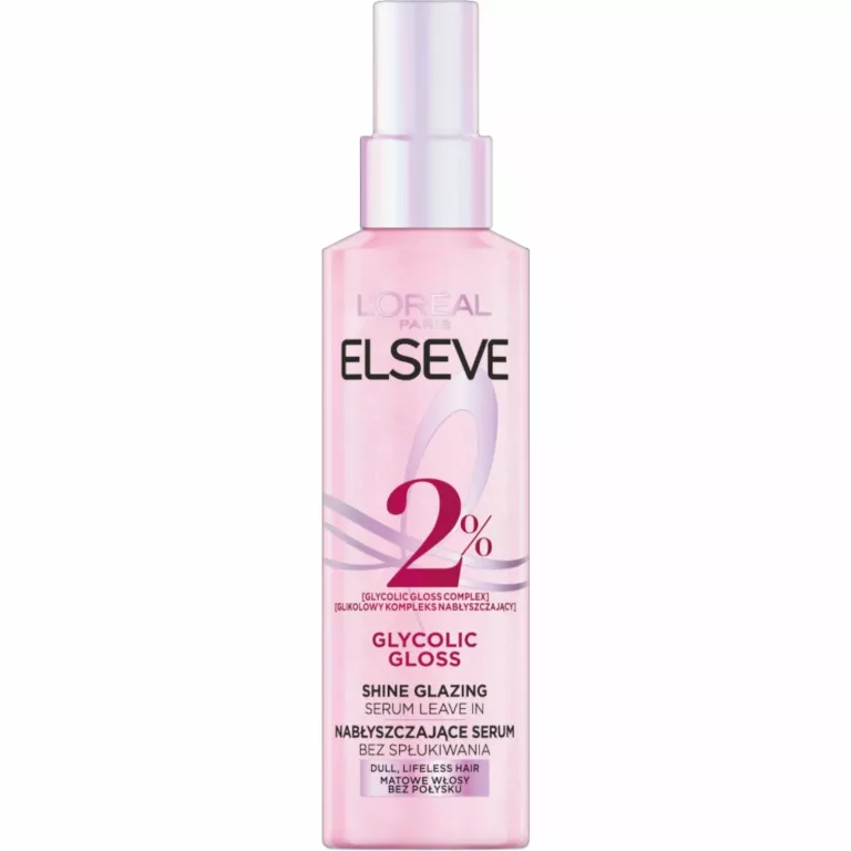 LOREAL ELSEVE GLYCOLIC GLOSS NABŁYSZCZAJĄCE SERUM DO WŁOSÓW 150ML