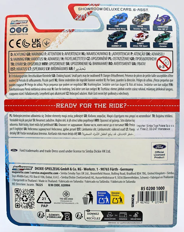 MODEL AUTA MAJORETTE SHOWROOM FORD MUSTANG DARK HORSE