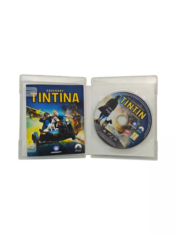 GRA NA PS3 PRZYGODY TINTINA